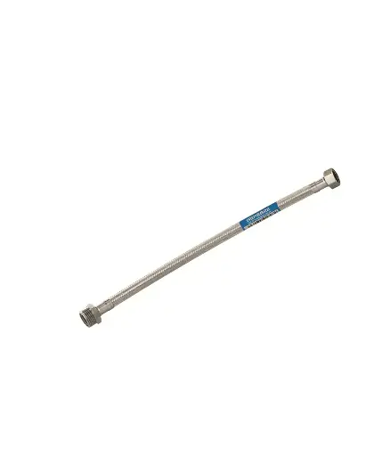 [PFG.ABAS.0034] Tubo de abasto p/lavabo H-M 1/2*16"*1/2  GENEBRE