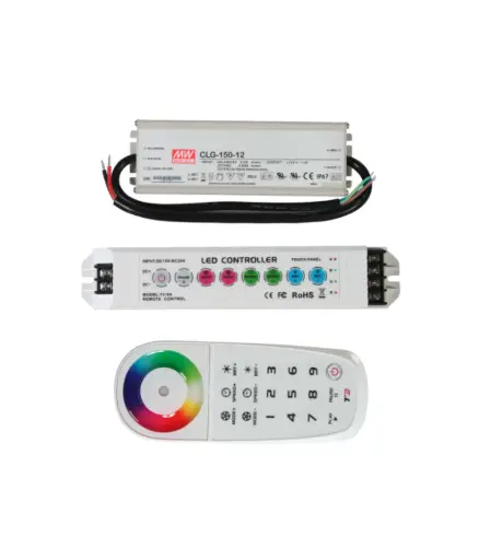 [FPI.VAR.0004] Kit controlador para cascada multicolor damiplast (control y transformador)