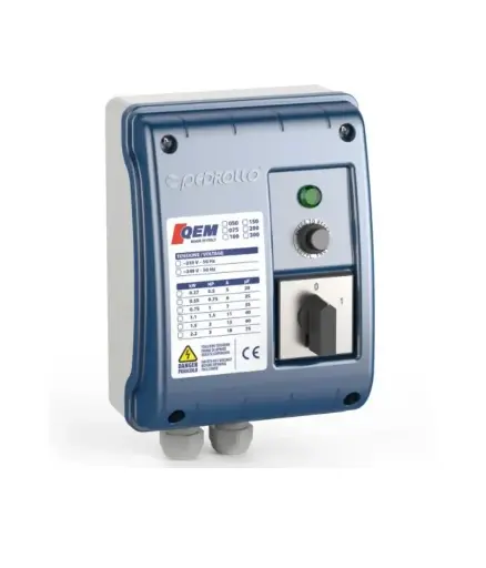 [EI.ARRA.0109] Arrancador QEM550 5.5HP 220V p/bomba Sumer Pedrollo 