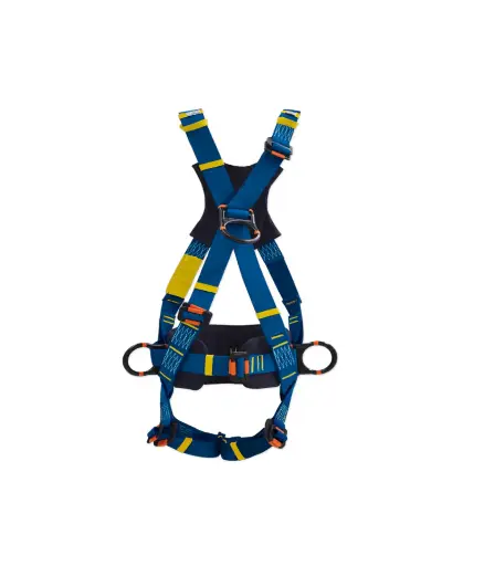 [FIS.CIN.0004] cinturon /seguridad 4 puntos con Faja Lumbar p/electricista /IRUDEK 