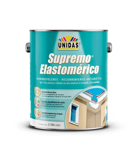 [FPIN.LAT.0030] Pintura Latex Elastomerico Blanco GL (1000) UNIDAS 
