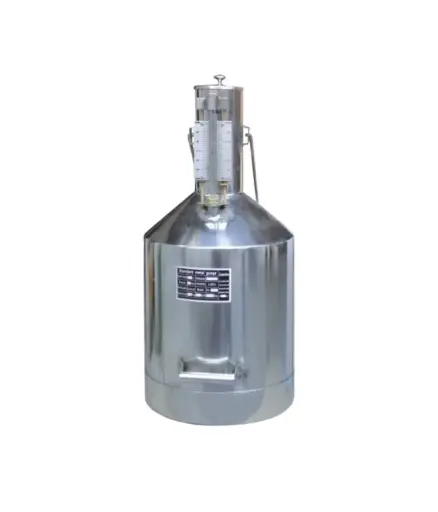 [PFT.PRE.0015] Tanque Acero Inox. 2000gl. p/DIESEL c/regla medidora de Nivel.