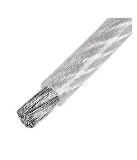 [FES.CAC.0017] Cable ACERADO alma 1/8 Forrado (metro) 